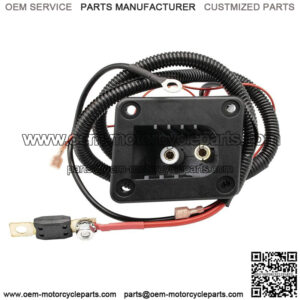36V Powerwise Charger Receptacle W/ Reed Switch & Resistor Fits EZGO Med/ TXT