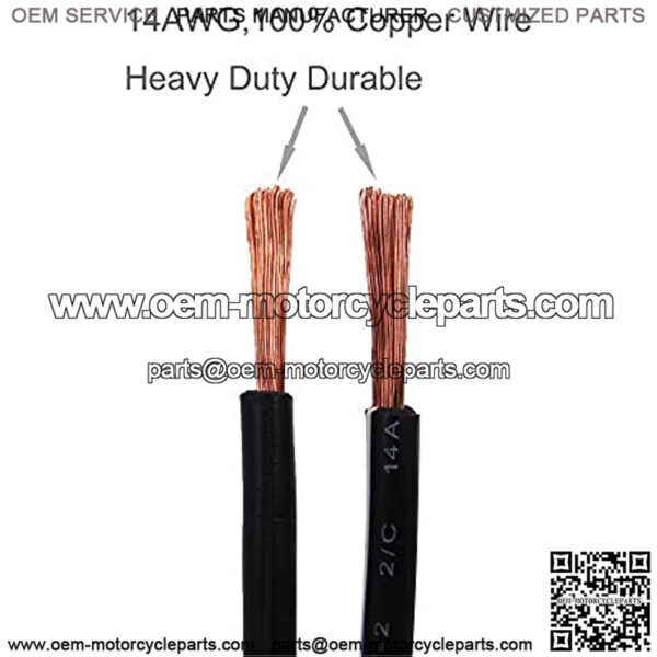 6FT 14AWG Adapter Plug Socket with Eyelet Terminal - Image 5