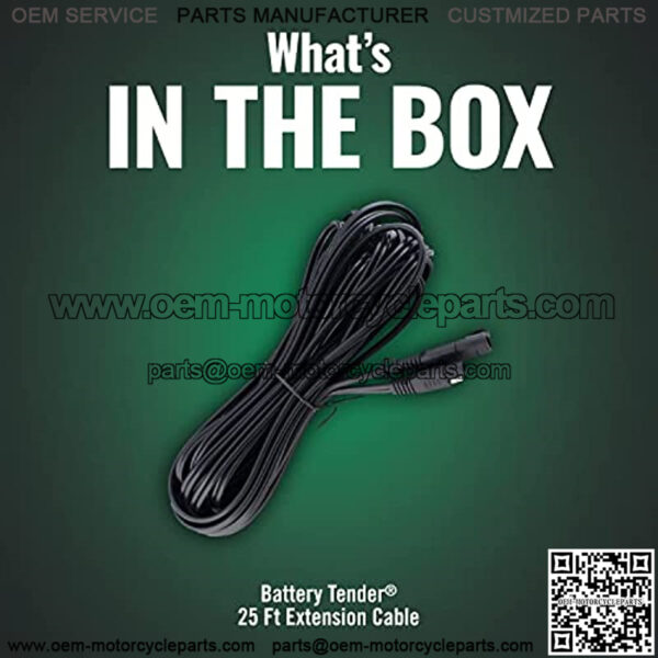 Battery Tender 25 Foot SAE Extension Cable Charger and Maintainer Units, Quick Connect Plugs - Image 3