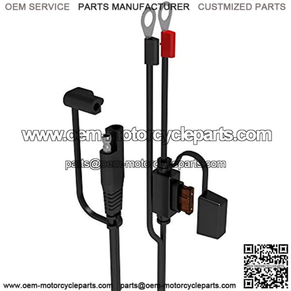 Battery Tender Ring Terminal Accessory Cable and USB Charger Adaptor: Battery Cord & 2.1 AMP USB Charging Adaptor for Mobile Devices - for Motorcycles, Golf Carts, ATVs - Quick Disconnect - 081-0174 - Image 4