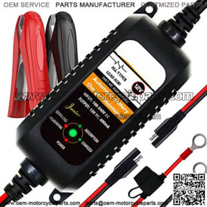 MP00205A 12V 800mA Automatic Battery Charger, Battery Maintainer, Trickle Charger, and Battery Desulfator