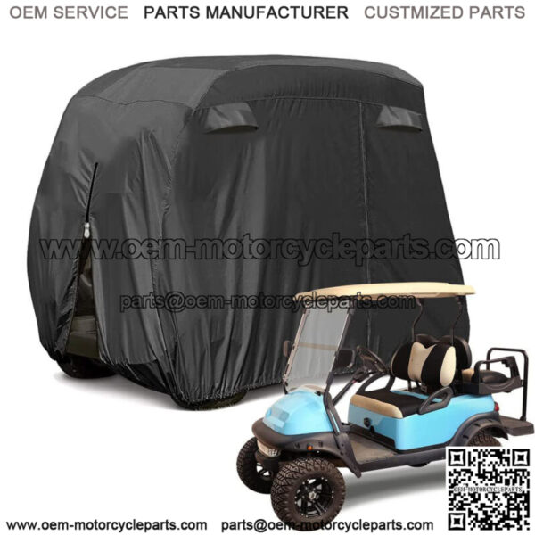 4 Passenger Golf Cart Cover for EZGO Club Car Yamaha Waterproof 400D Cover