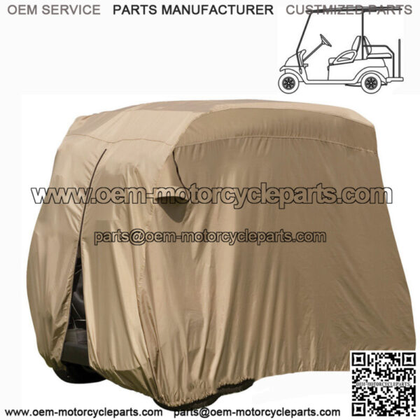 4-PERSON GOLF CART STORAGE COVER 80" ROOF E-Z-GO EZGO CLUB CAR YAMAHA Others