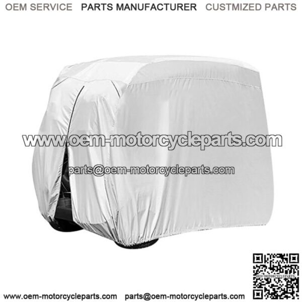 Waterproof Golf Cart Cover 4 Passenger For YAMAHA EZ GO Club Car Heavy Duty US