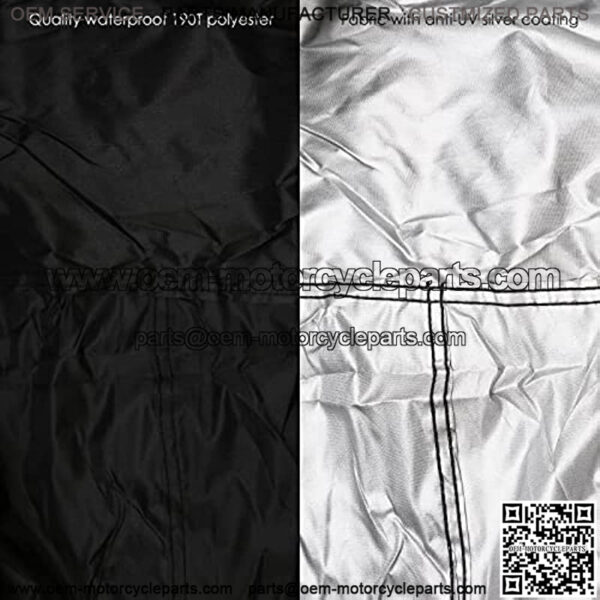 ATV Dust Cover Waterproof Anti-UV Cover for Yamaha YFZ 450,Polaris Sportsman Yamaha Grizzly Honda Fourtrax,up to 82.68*47.24*40.16inch* - Image 4