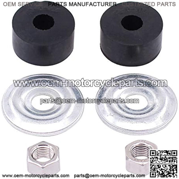 Shock Bushing Kit for EZGO 1989-Up TXT Marathon for Club Car DS Precedent 1982-Up Gas/Electric Golf Cart Front Rear Stud 1011415 Set of 4 - Image 3