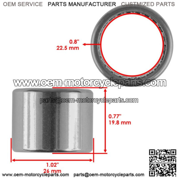 Rear Swing Arm Bushing Kit For Honda Foreman 500 TRX500 4x4 2012-2013 - Image 4