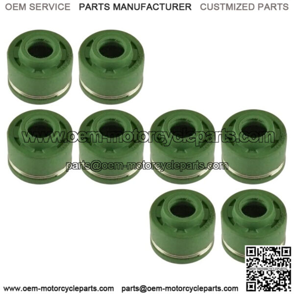 Intake & Exhaust Valve Stem Seal For Arctic Cat XF 9000 2014-2016 QTY 8