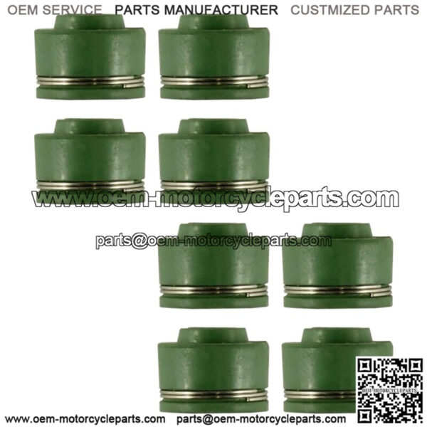 Intake & Exhaust Valve Stem Seal For Arctic Cat XF 9000 2014-2016 QTY 8 - Image 4