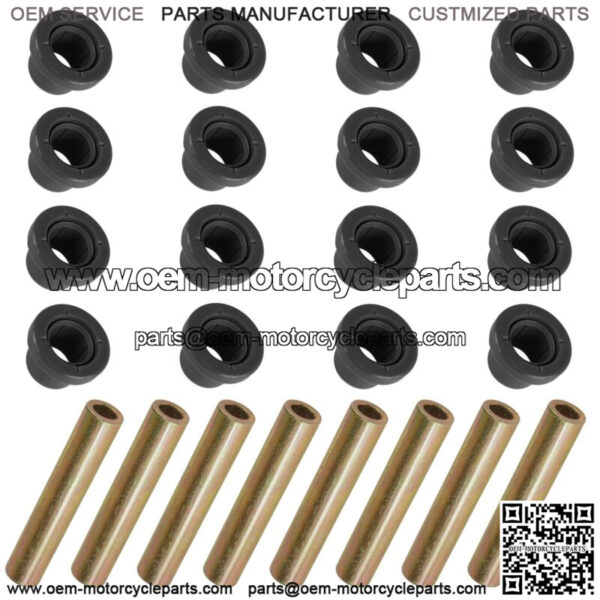 Front A-Arm Lower Upper Bushing Kit For Polaris Sportsman X2 550 2011-2013