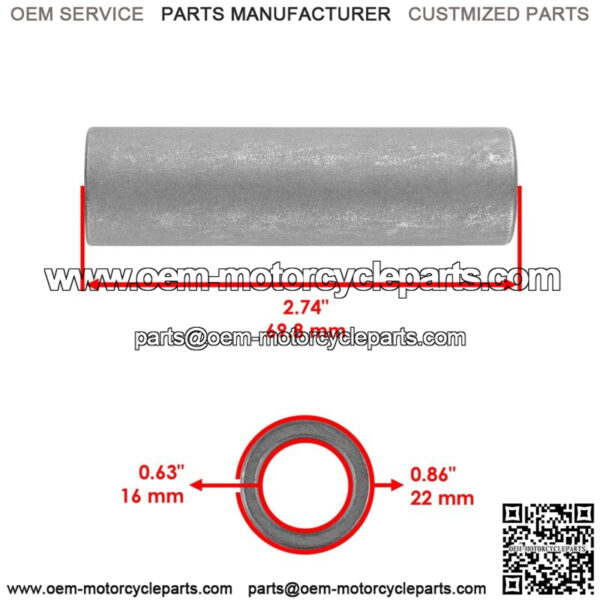 Yamaha Blaster YFS200 Swingarm Bushing and Needle Bearing Set 1988-2006 - Image 2