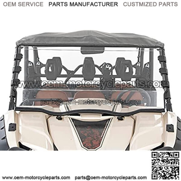 Rough Country Full Windshield for 2014-2022 Yamaha Viking - 98142040 - Image 3
