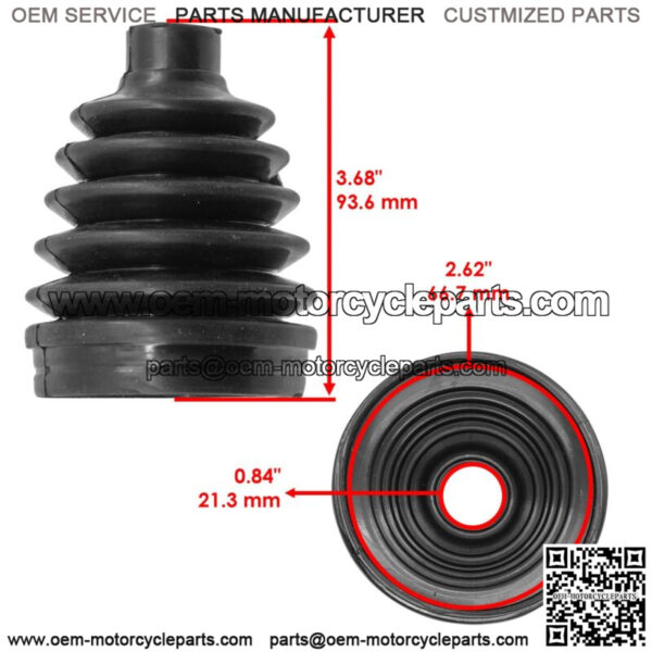 Inner CV Axle Boot For Honda Pioneer 700 SXS700M2 2017-2022 - Image 2