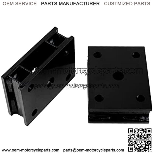 4" Drop Axle Lift Kit Shock Extenders Mount Bracket Compatible for 1994-2001.5 EZGO Gas Golf Cart Medalist/TXT Model - Image 3