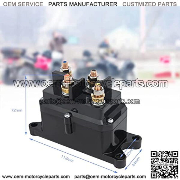 Winch Solenoid 12V Winch Solenoid Relay Contactor for ATV UTV 3000-5000lbs 4WD 4x4 Winches Winch Replace Number 63070 62135 74900 2875714 70715 - Image 2