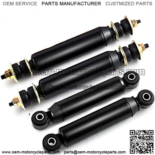 Club Car DS Front and Rear Shock Absorbers Kits for Electric and Gas Golf Cart OEM# 1014235/1014236 - 4 Pieces