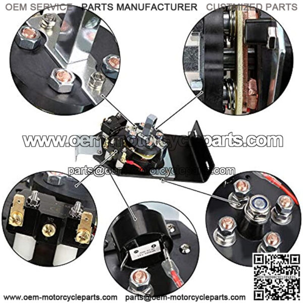 Golf Cart Forward Reverse Switch Assembly for EZGO 2-Cycle Gas 1983-1986,Electric 1977-1985, F&R Switch Replace OEM# 26326-G01 - Image 3