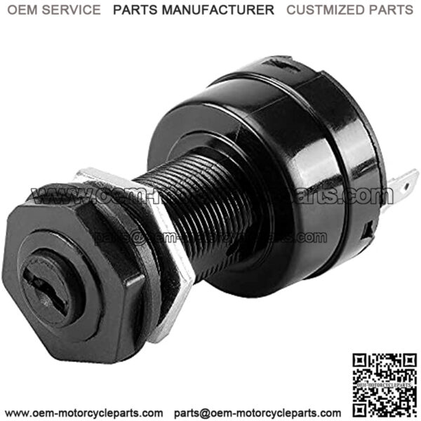 Golf Cart Ignition Key Switch for Club Car Precedent 2004-up OEM# 102515101-4 Pin - Image 2