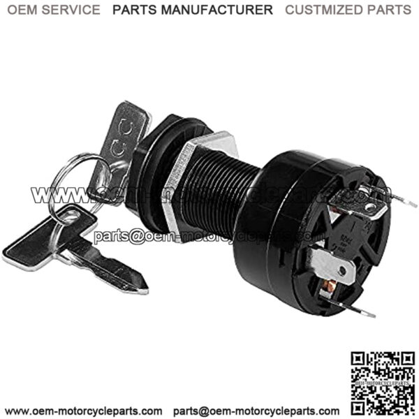 Golf Cart Ignition Key Switch for Club Car Precedent 2004-up OEM# 102515101-4 Pin - Image 5