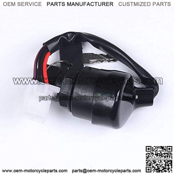 New Ignition Key Switch 4 Pins for Yamaha G14 Gas or Electric Golf cart Models Replace # JN3-82510-00-00 - Image 2