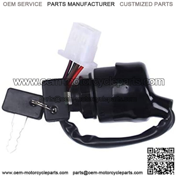 New Ignition Key Switch 4 Pins for Yamaha G14 Gas or Electric Golf cart Models Replace # JN3-82510-00-00 - Image 3