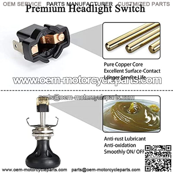 Universal Golf Cart Push Pull Head Light Switch for EZGO Club Car Yamaha Light Botton - Image 3