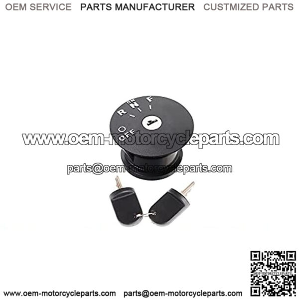 Ignition Switch with Keys 4 Position Replacement for 48V RXV EZGO Electric Golf Cart 2008 - Up