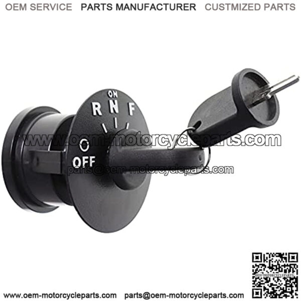 Ignition Switch with Keys 4 Position Replacement for 48V RXV EZGO Electric Golf Cart 2008 - Up - Image 2