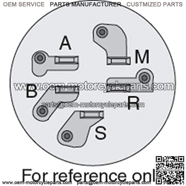Indak Ignition Switch, Gravely 044767, ea, 1 - Image 3