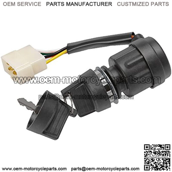 5-Wire 5-Pin Ignition Switch WIthink Key For Generator 170F 178F 178FA 186F 186FA 3-Pin