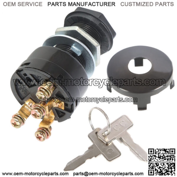 fits For Club Car Golf Cart Starter Ignition Key Switch 4-Pin 101826301 1012505