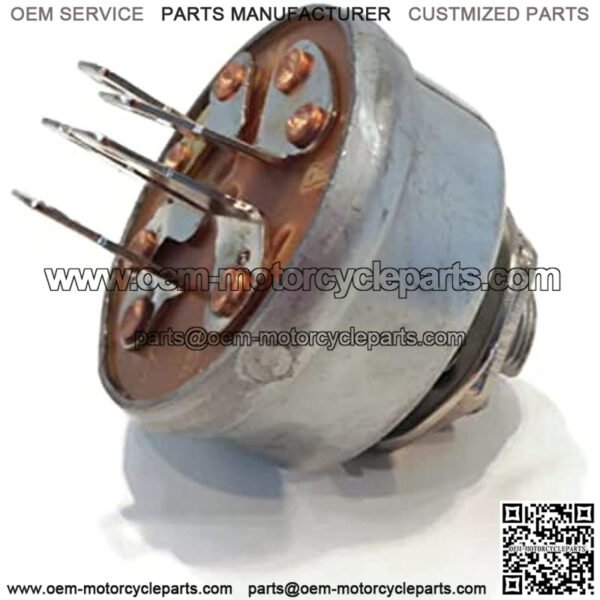 Ignition Starter Switch for 1984 Toro 01-19KE02, C-195 Twin Automatic Tractor - Image 4