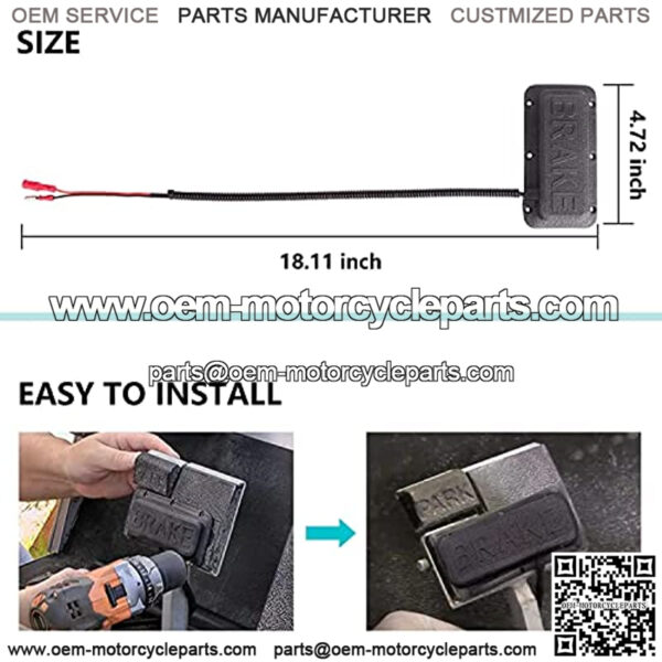 Golf Cart Brake Light Switch/Brake Pad Switch Universal for Club CAR EZGO and Yamaha Models (2 Packs) - Image 2