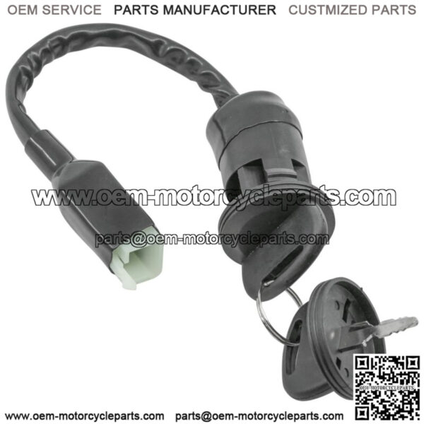 Ignition Key Switch For Yamaha Grizzly 90 YFM90 2019 2020 2021-2023 - Image 4