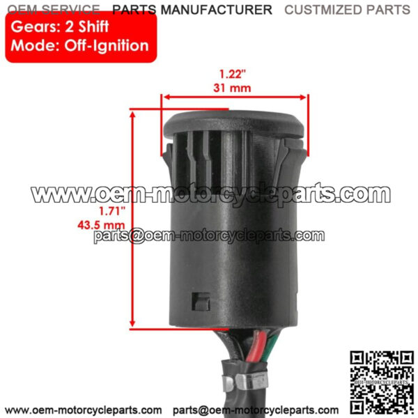 Ignition Key Switch For Honda TRX400X 2x4 2009-2014 35100-HN1-A41 - Image 2