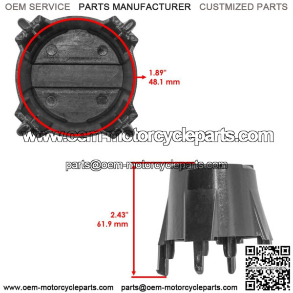 705400928 Front or Rear Wheel Cap for Can-Am Outlander Renegade Traxter - Image 2