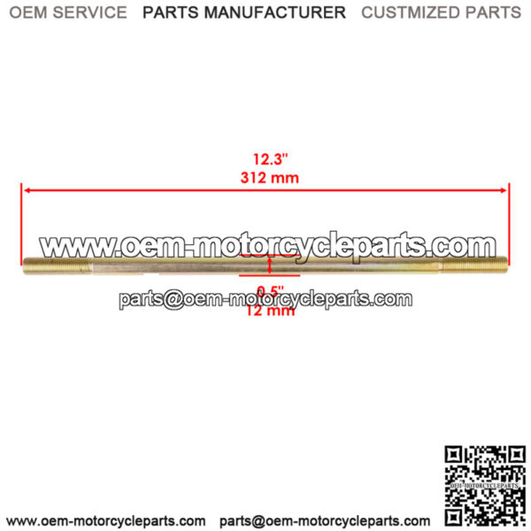 Left or Right Tie Rod For Polaris Scrambler 500 2x4 2001 2002 2007 - Image 2