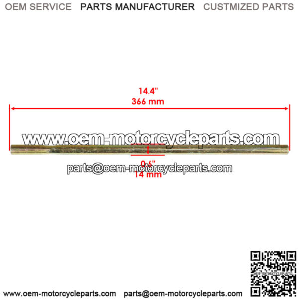 Left or Right Tie Rod For Arctic Cat MudPro 1000 2016 2017 - Image 2