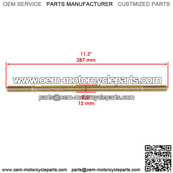 4S1-23831-00 4S12383100 Left & Right Tie Rod For Yamaha M12-1.25 QTY 2 - Image 2