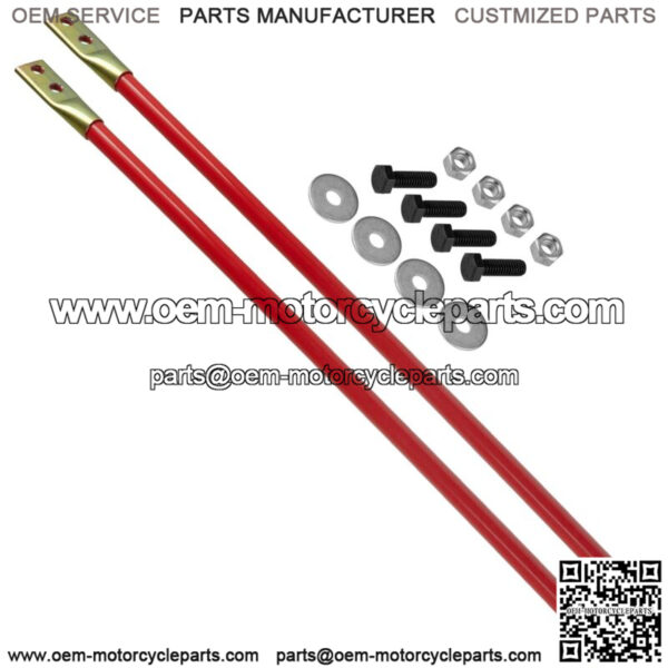 Snow Plow Blade Guide Markers 27" Bolt on For Boss & Western B61049 MSC01870 - Image 3