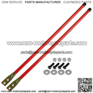 Snow Plow Blade Guide Markers 36" Bolt on 1308110 Fluorescent Orange Universal
