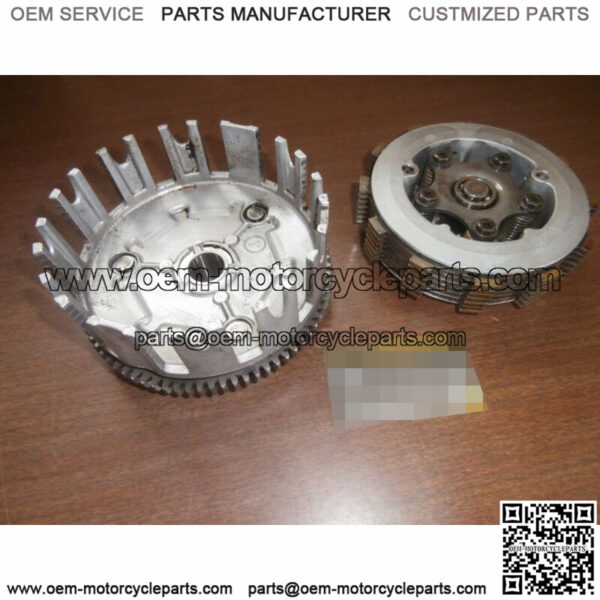 87 Yamaha Big Bear YFM350 350 4x4 Primary Drive Clutch Basket Friction Disc Set - Image 2
