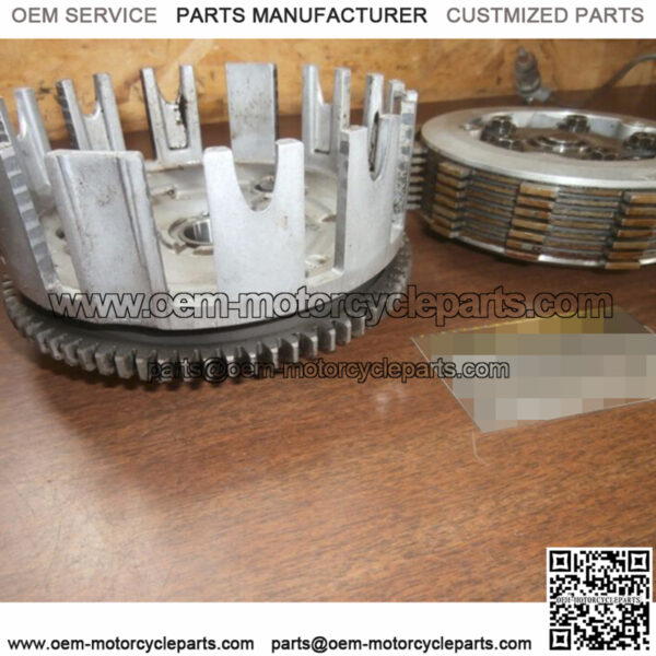 87 Yamaha Big Bear YFM350 350 4x4 Primary Drive Clutch Basket Friction Disc Set - Image 5