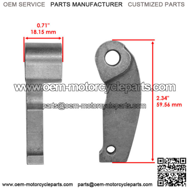 39152-0019 391520019 Primary Drive Clutch Weight Ramp for Kawasaki Qty 4 - Image 2