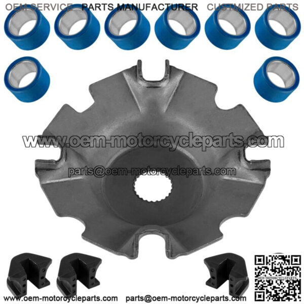 Face Drive Moveable Plate Damper & Roller for Arctic Cat XR 550 4x4 2015