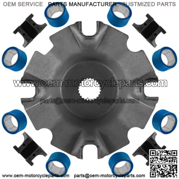 Face Drive Moveable Plate Damper & Roller for Arctic Cat XR 550 4x4 2015 - Image 5
