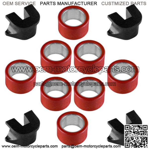Movable Drive Rollers w/ Slider Damper for Arctic Cat 550 2010-2011 2012-2014 - Image 4