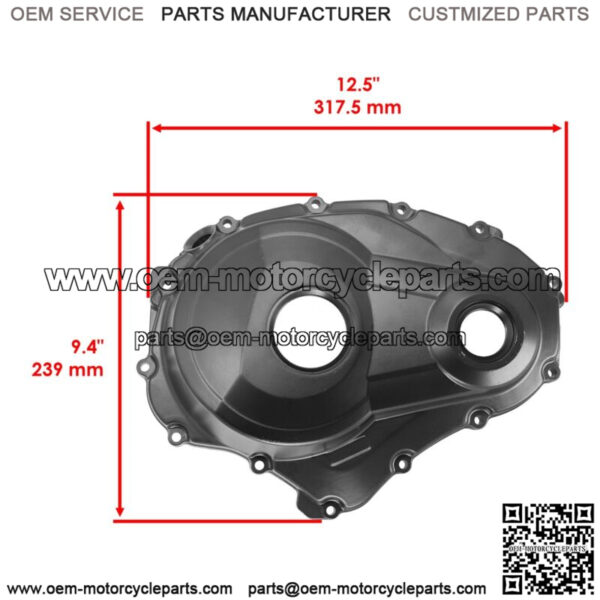 Clutch Cover & Gasket For Suzuki GSXR1000 2009 2010 2011 2012 2013 2014-2016 - Image 2