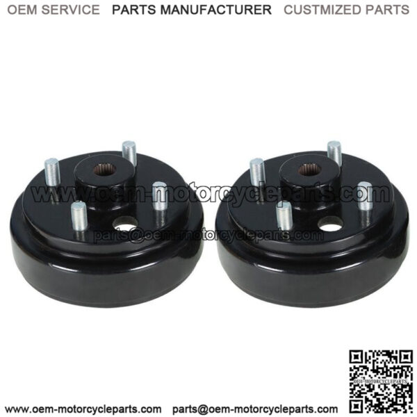 2X Rear Wheel Brake Hub Drum FOR EZGO Golf Cart Electric 82+ Gas 2 Cycle 82-93