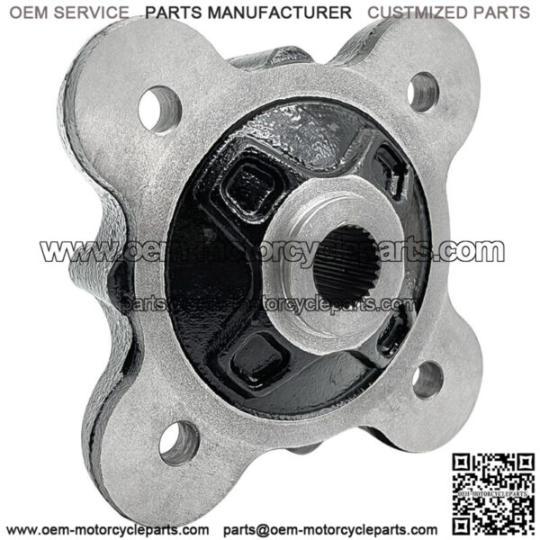Black Mach Rear Wheel Hub 5142964-067 for Polaris Brutus HD Crew Ranger 2013-19 - Image 3